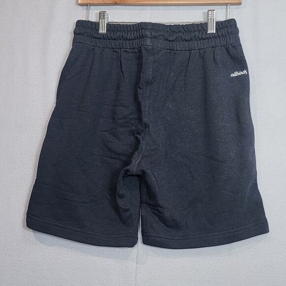 Allbirds Men's Small Black R&R Sweat Short Lounge Casual Shorts Drawstring NWT - Picture 4 of 6